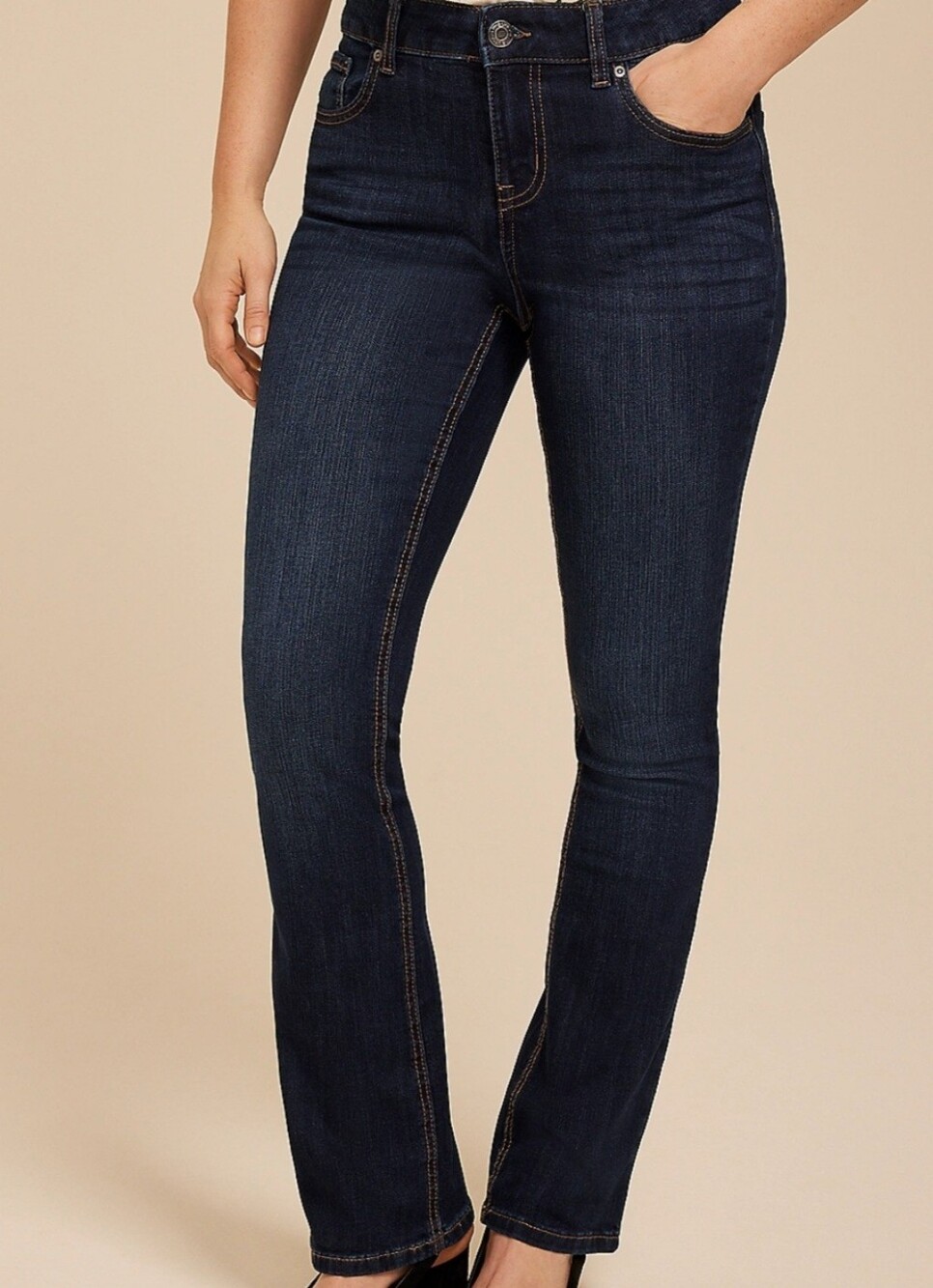 Maurices 16wide, Dark Wash Women's Slim Bootcut Jeans
